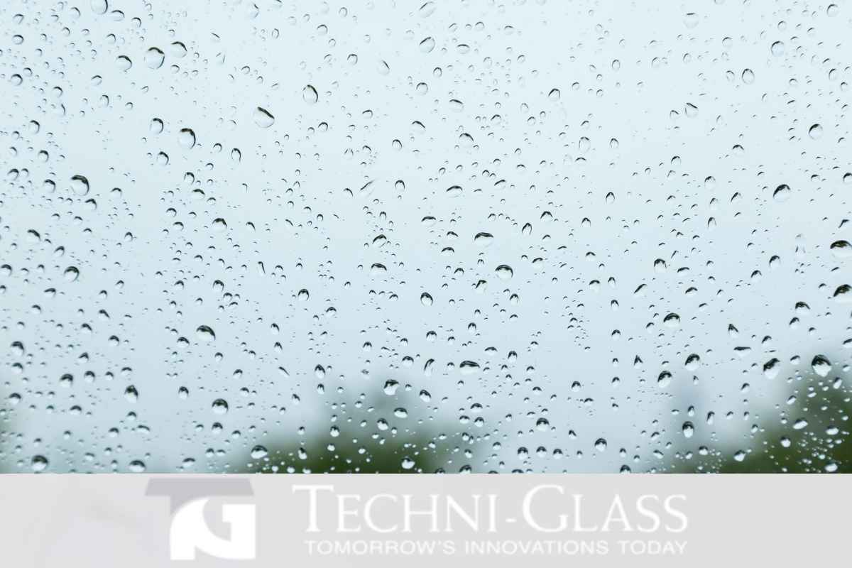 Storm proof glass protects a home from weather damage.